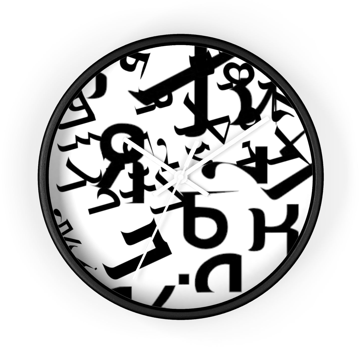 Wall Clock ( Alphabet Chaos)